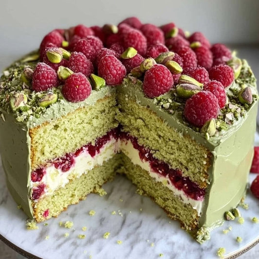 Les secrets d'une charlotte framboises matcha